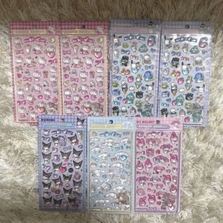 พร้อมส่งจากไทย!!! สติกเกอร์บอนบอนดร็อป Bonbon Drop สติกเกอร์หยดน้ำ สติกเกอร์นูน สติกเกอร์ Sanrio รุ่นใหม่