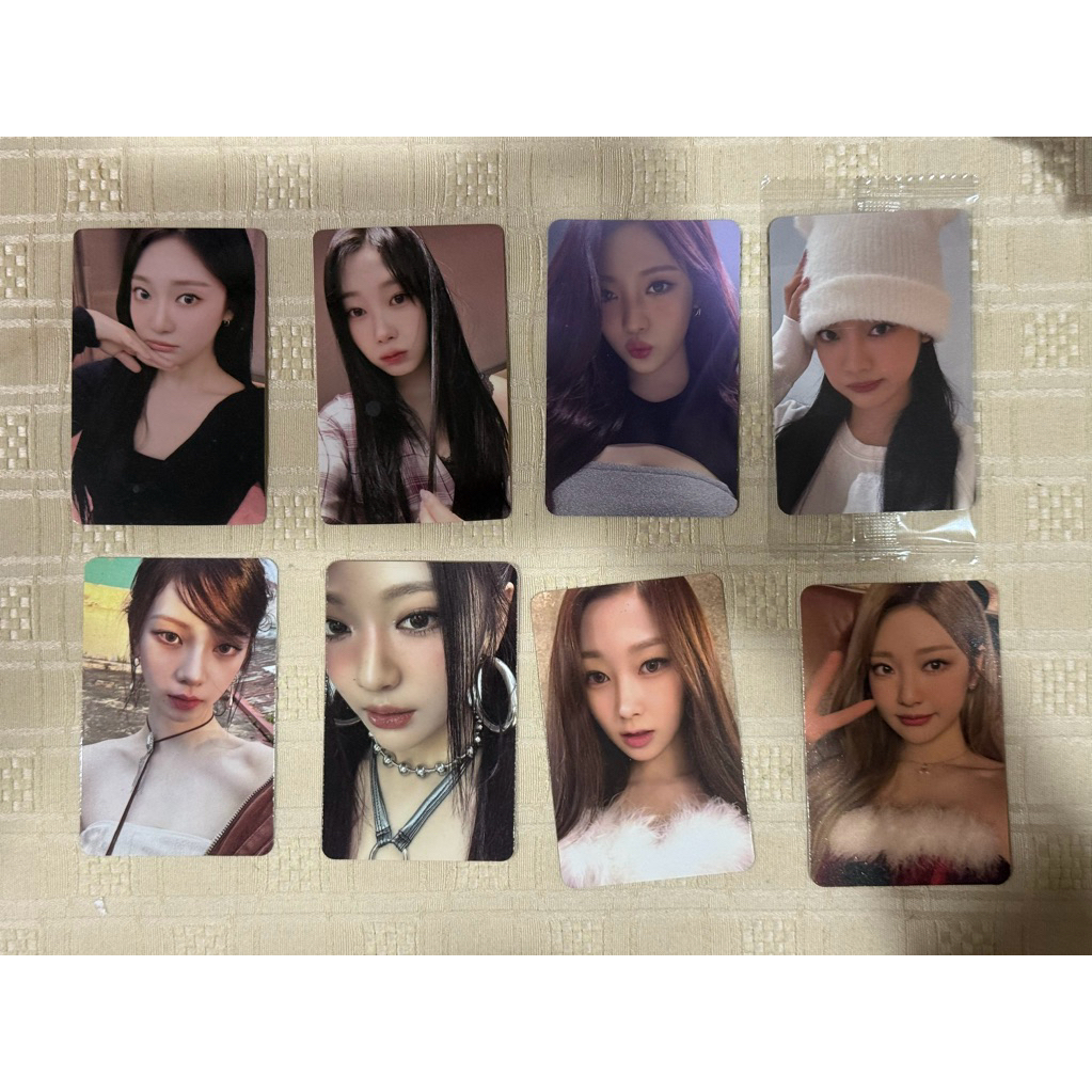 aespa photocard christmas, album