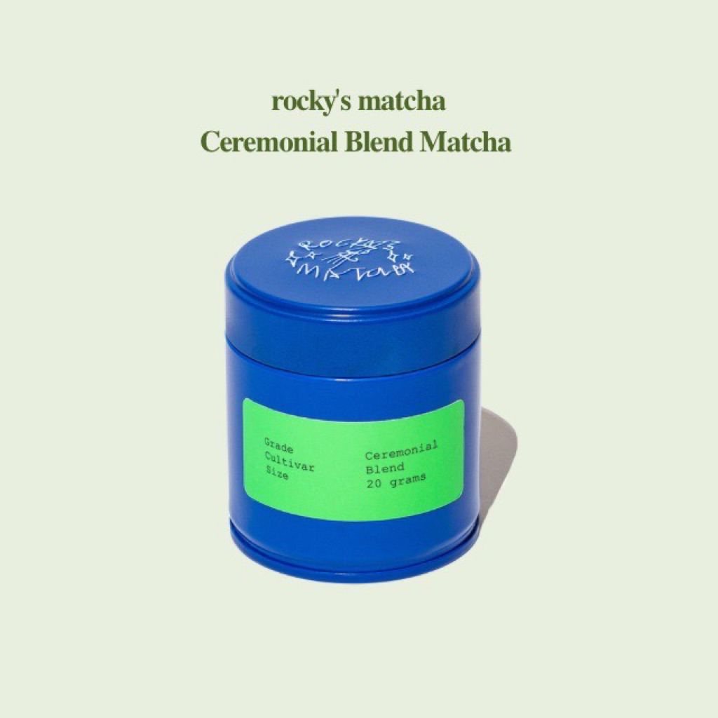 พร้อมส่ง Rocky’s Matcha ceremonial Grade มัทฉะ ผงมัทฉะ