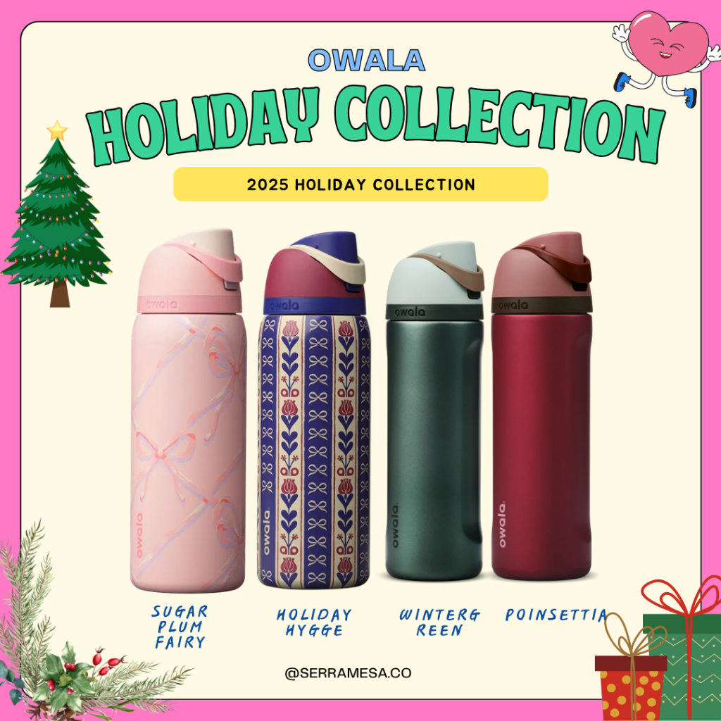 พร้อมส่งในไทย 🦋 Owala Holiday Collection คอลพิเศษหมดแล้วหมดเลย น่ารักมากๆๆ ค่ะ ✨