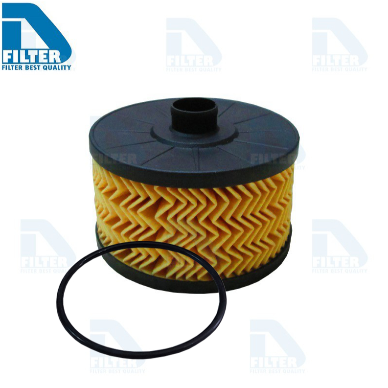 กรองน้ำมันเครื่อง Nissan นิสสัน Almera 2020 (เครื่อง 1.0 Turbo) ลูกกระดาษ By D Filter (ไส้กรองน้ำมัน