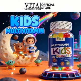 VITA  Multivitamins Gummies วิตามินรวมกัมมี่ วิตามินเด็ก อาหารเสริม อุดมไปด้วยวิตามินมากมาย 60Pcs