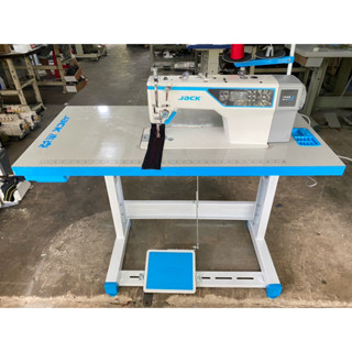 📌จักรเย็บคอมไดร์เร็ท JACK A4C (ตัดด้าย-ย้ำ อัตโนมัติ / ยกตีน…