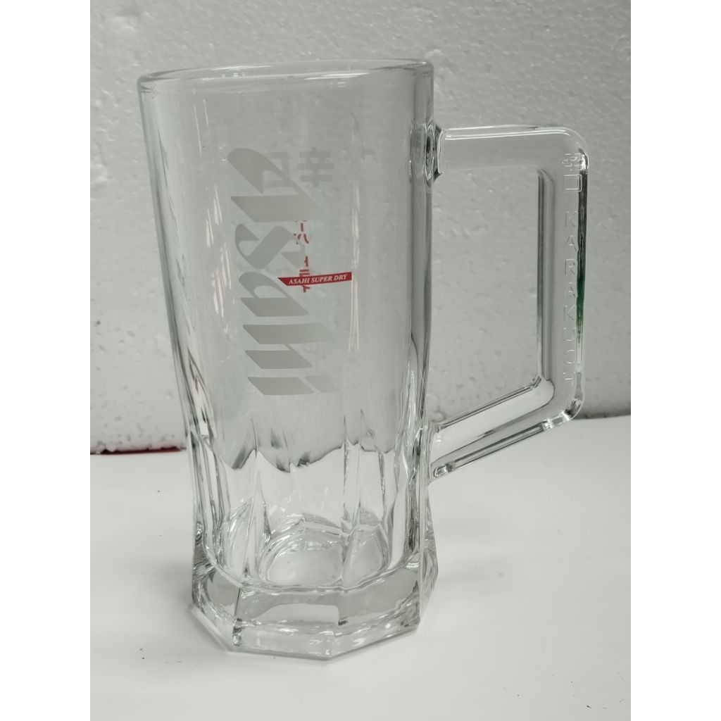 แก้วมัคเบียร์ อาซาฮี Asahi 355 ml. ของแท้ งานใหม่กริบ