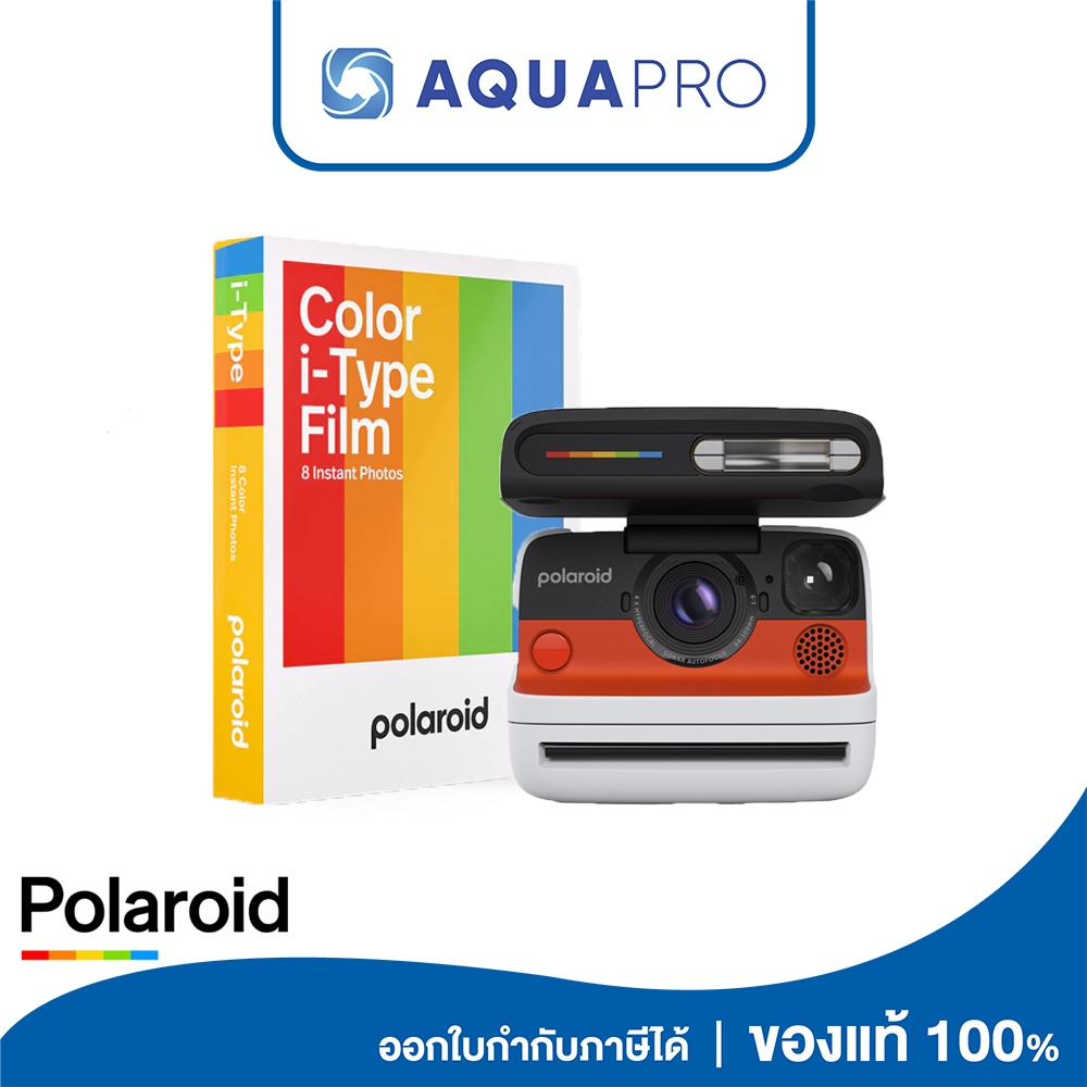 Polaroid Flip + Polaroid Color Film I-Type Instant Film  ประกันศูนย์ไทย