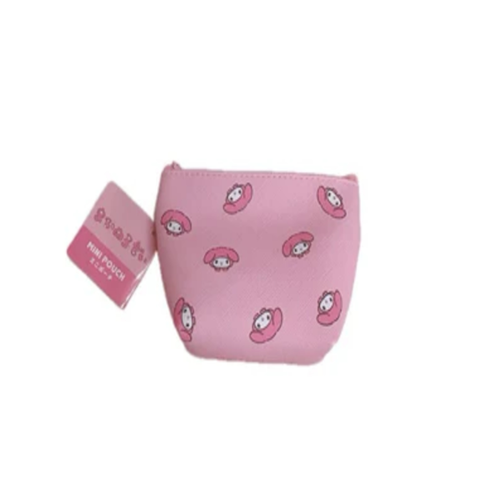 【Direct from JAPAN】Sanrio My Melody Mini Boat-Shaped Pouch Compact and lightweight mini pouch with zipper closure. Approx. 15 × 10 × 5 cm. Brand New (Unused) Enjoy Free Shipping from Japan.