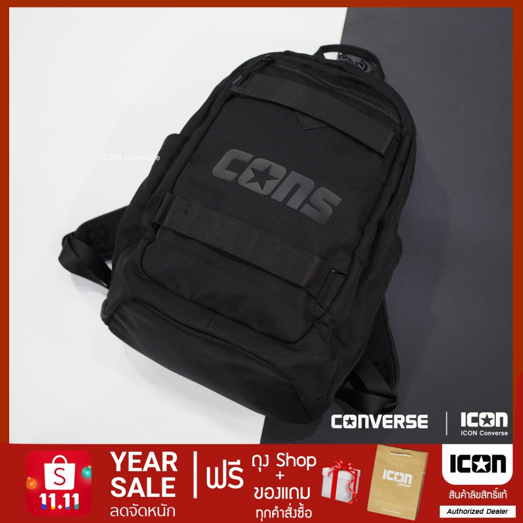 เป้ Converse CONS Backpack l สินค้าแท้ พร้อมถุง Shop l ICON Converse