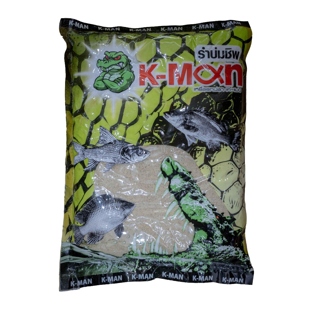 รำบ่มชิพ K-MAN เหยื่อเค-แมน K-MAN ขนาด 800 กรัม เคแมน เหยื่อตกปลา เหยื่อสูตรตกปลา เหยื่อสูตร fishing