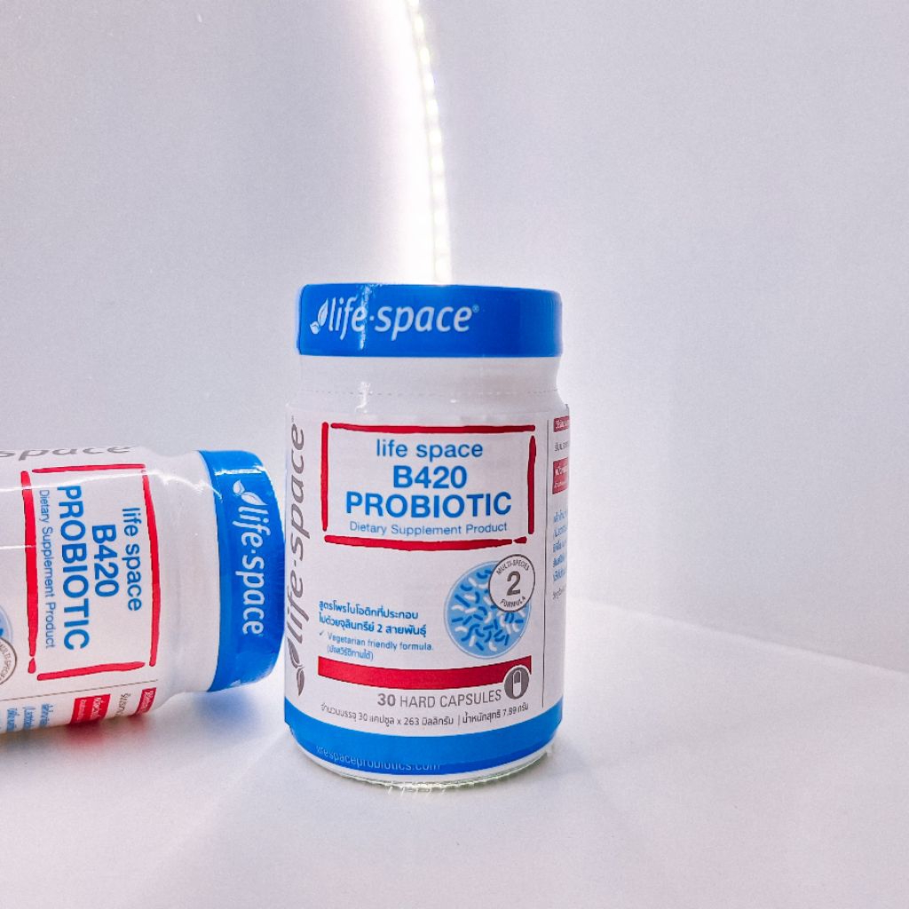 🔥ของแท้มีอย.🔥🧡Life Space Shape B420™ Probiotic 30 Caps ไลฟ์สเปซ โพรไบโอติกส์ จำนวน 30 แคปซูล🧡