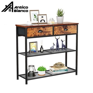 Antico ชั้นวางของ ตู้ลิ้นชักส ทำจากเหล็กและไม้ มีลิ้นชัก 2ลิ…