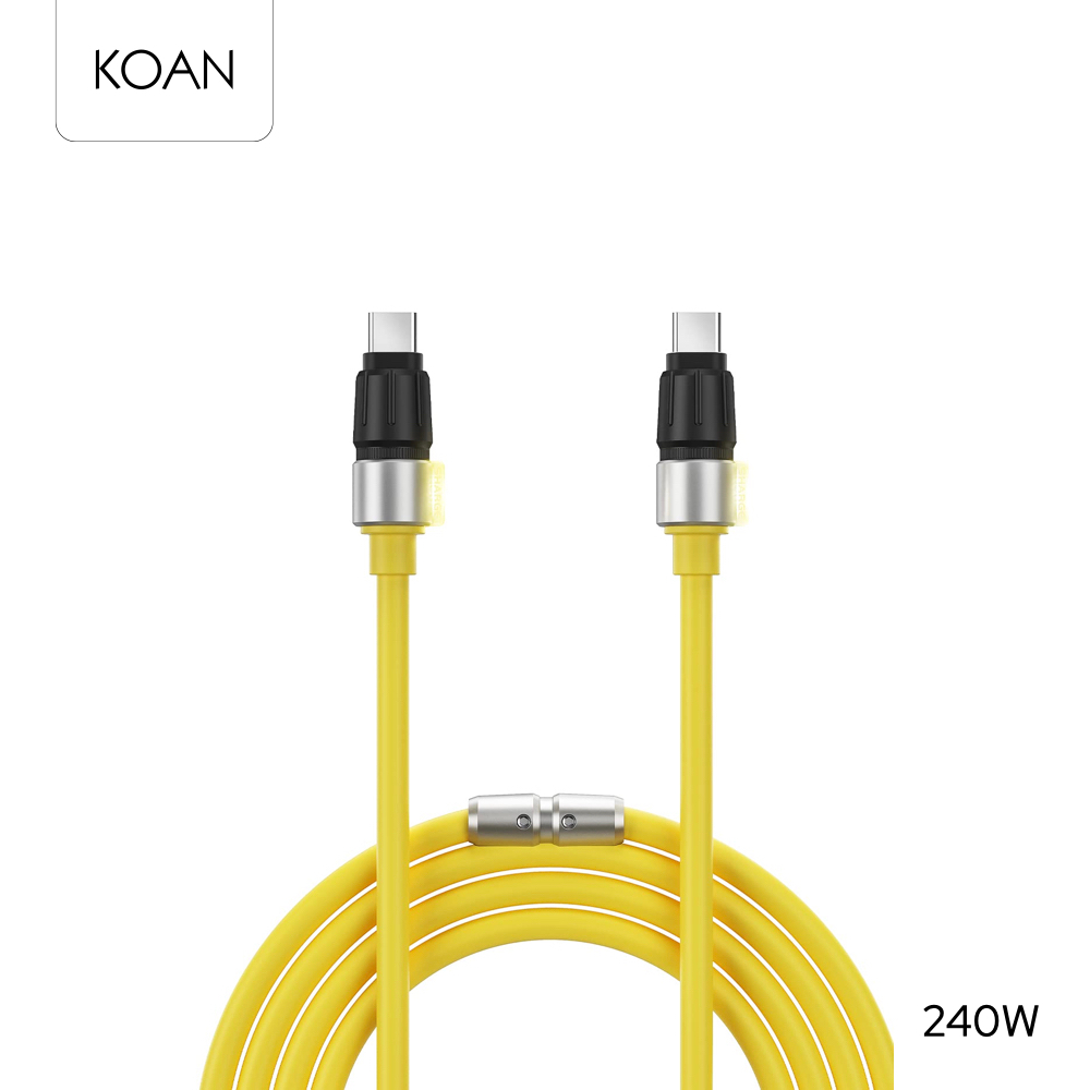 SHARGE สายชาร์จ Phantom C to C Cable 240W-1.2m