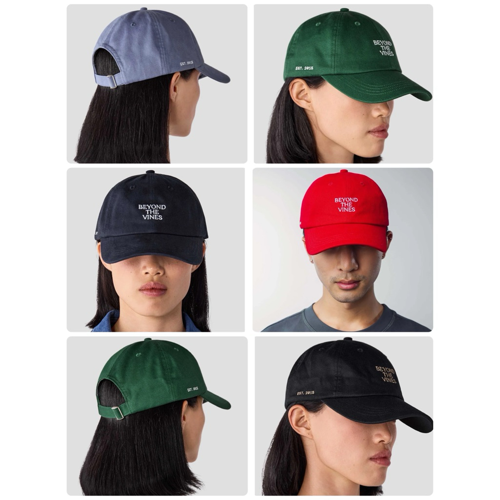 พร้อมส่ง Beyond the Vines BTV classic twill logo หมวก cap ทรงเบสบอล