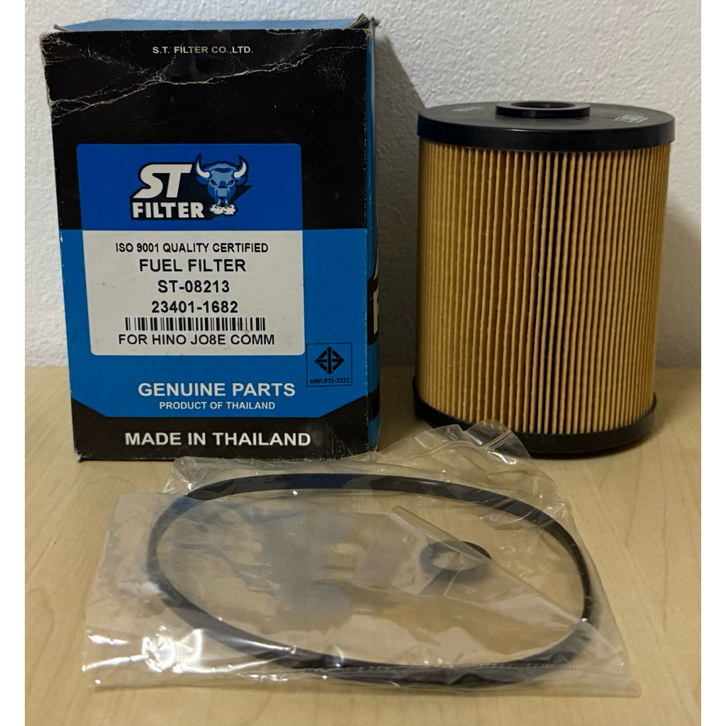 กรองโซล่า HINO J08E,COMM FC9JLLA รหัส S23401-1682 รหัส 23304-EV030