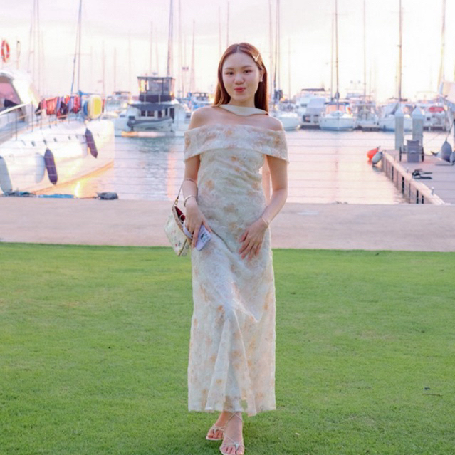 ESTHER dress ตัดตามสั่งตามผ้าตามไซส์ที่ต้องการ