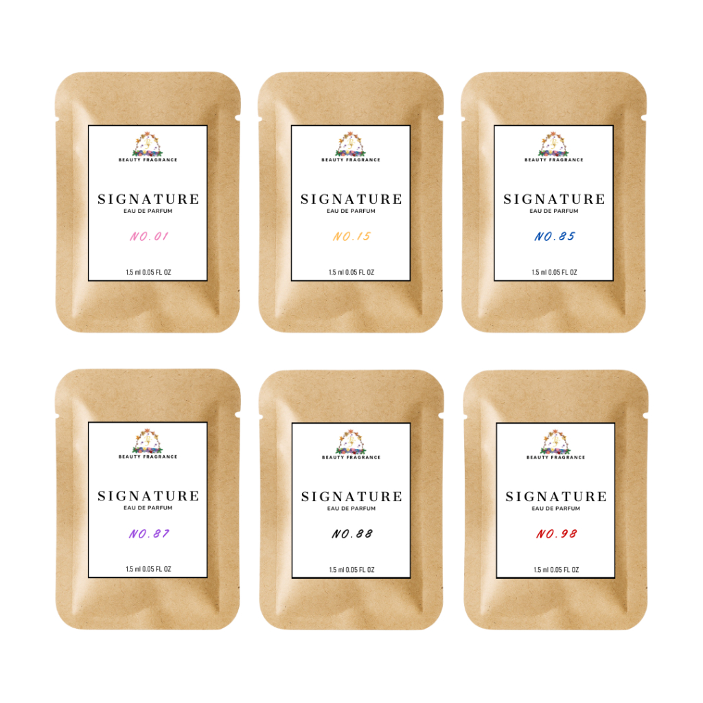 (ขนาดทดลอง) น้ำหอม Beauty Fragrance Signature Collection Eau De Parfum 1.5 ML x 6 กลิ่น