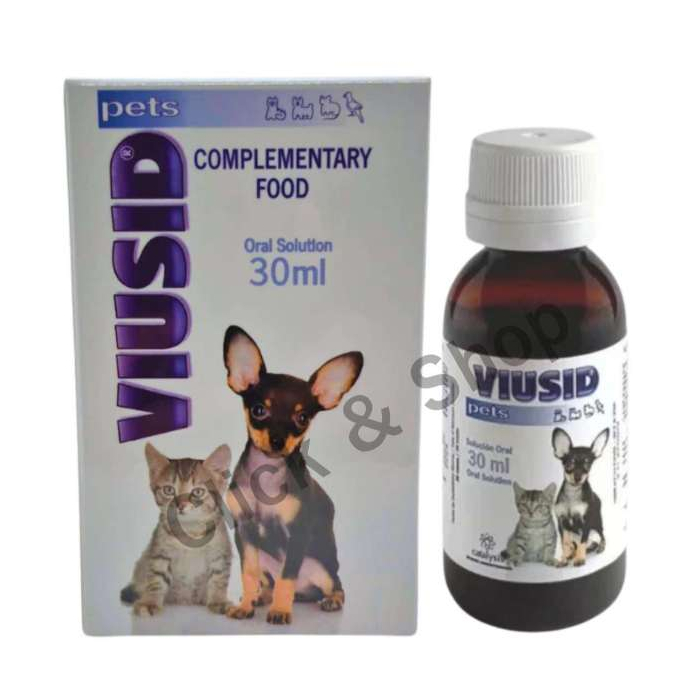 Viusid Pets (ไวอูซิด เพ็ท) เสริมภูมิ ปกป้องฟื้นฟู ตับ ไต บำรุงขน ผิวหนัง