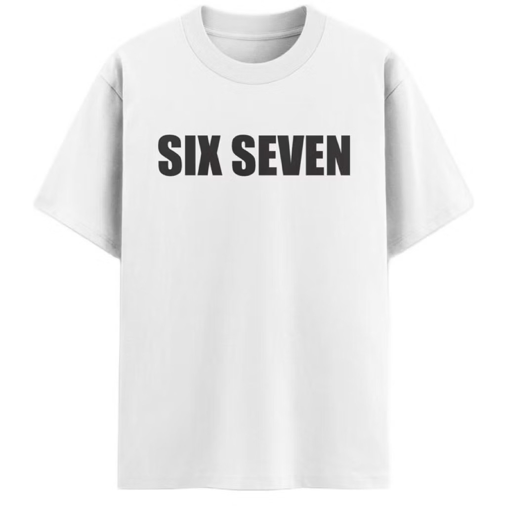 เสื้อยืด”SIX SEVEN”LIMITED EDITION Unisex
