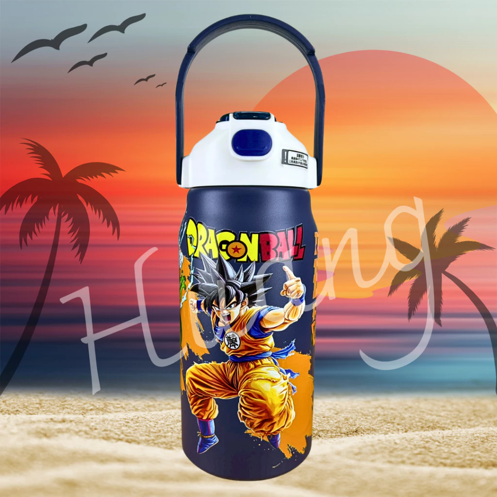 กระบอกน้ำเก็บความเย็น ขนาด1500 ml ใหญ่จุใจ มาพร้อมหูหิ้ว2ช่องดื่ม เก็บความเย็น 8-16 ชั่วโมง  สแตนเลส304 พร้อมส่ง thumbnail 6