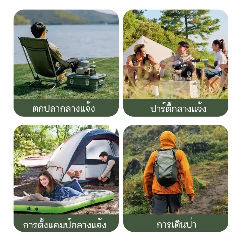 เต็นท์โยนกางอัตโนมัติ A.F สำหรับ 1-9 คน เต็นท์เดินป่าลายพราง thumbnail 5