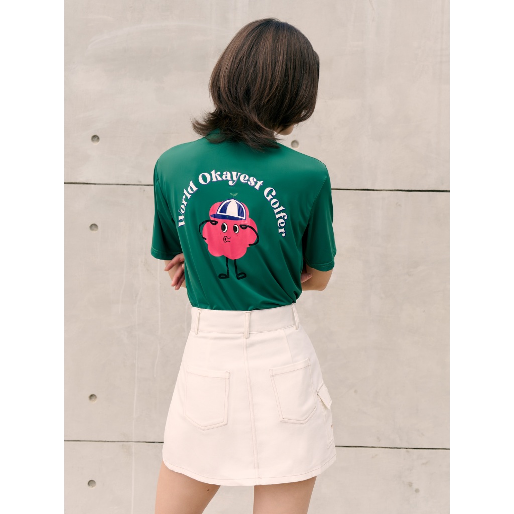 SUMMER SWING WORLD OKAYEST GOLFER POLO [UPF 50 PROTECTION]