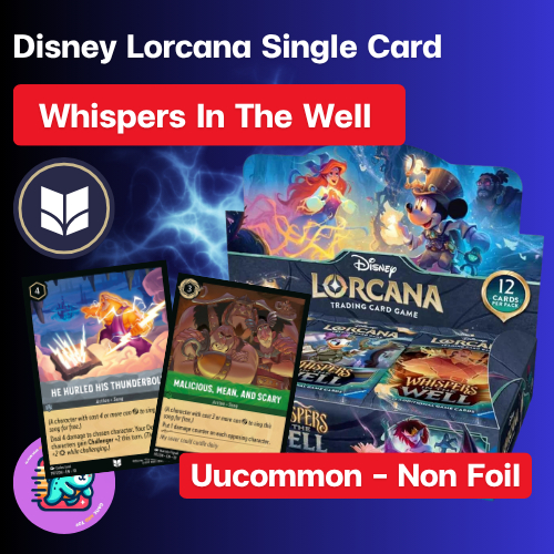 [Set 10 Whispers in the Well] Uncommon Non-Foil [All color] Single Card Disney LORCANA ENG [Ravensburger]