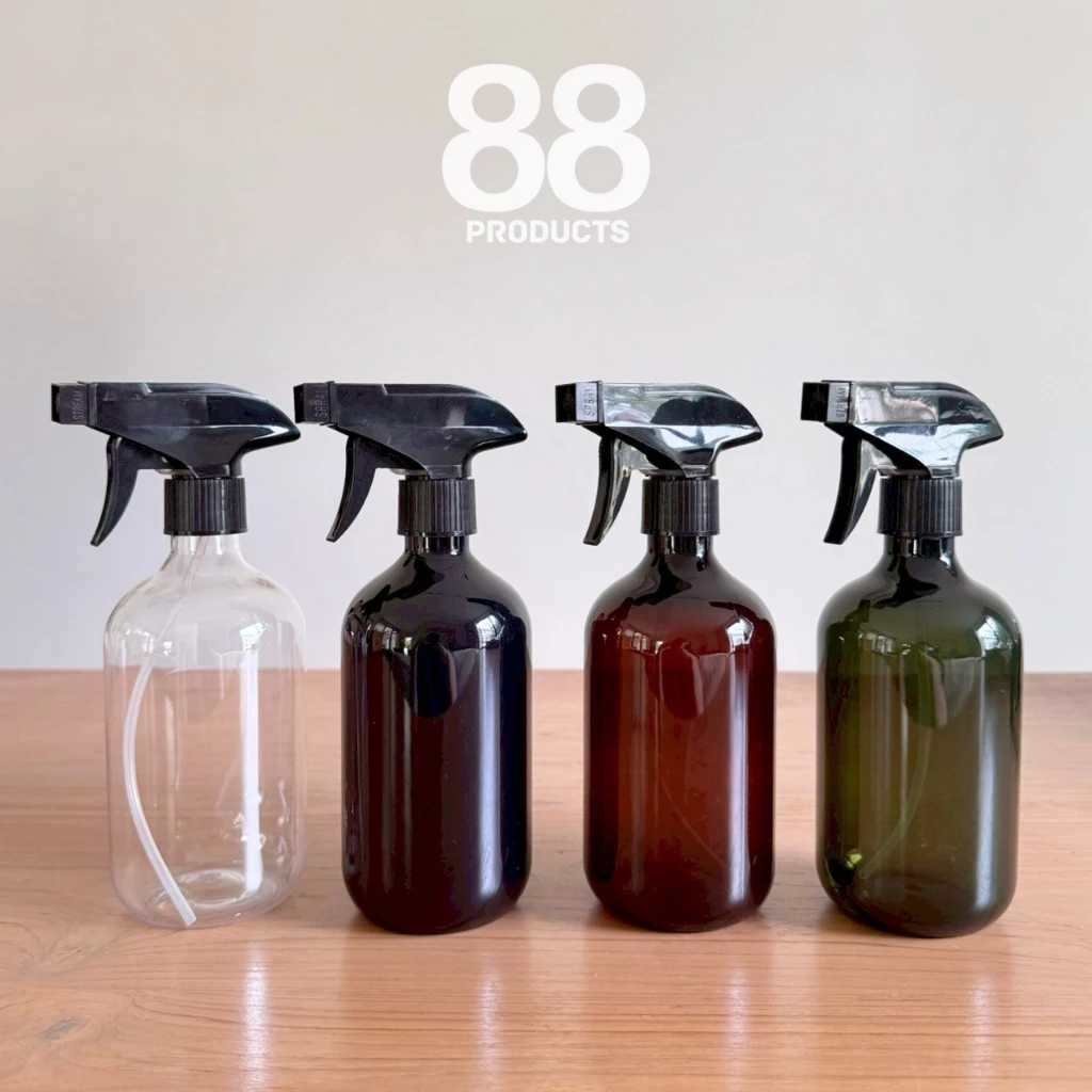 ขวดสเปรย์พลาสติก ขวดทรงกลม+หัวสเปรย์ ขนาด 300 500 ML เกรดอย่างดีพร้อมหัวปั๊ม พร้อมส่ง ส่งไว