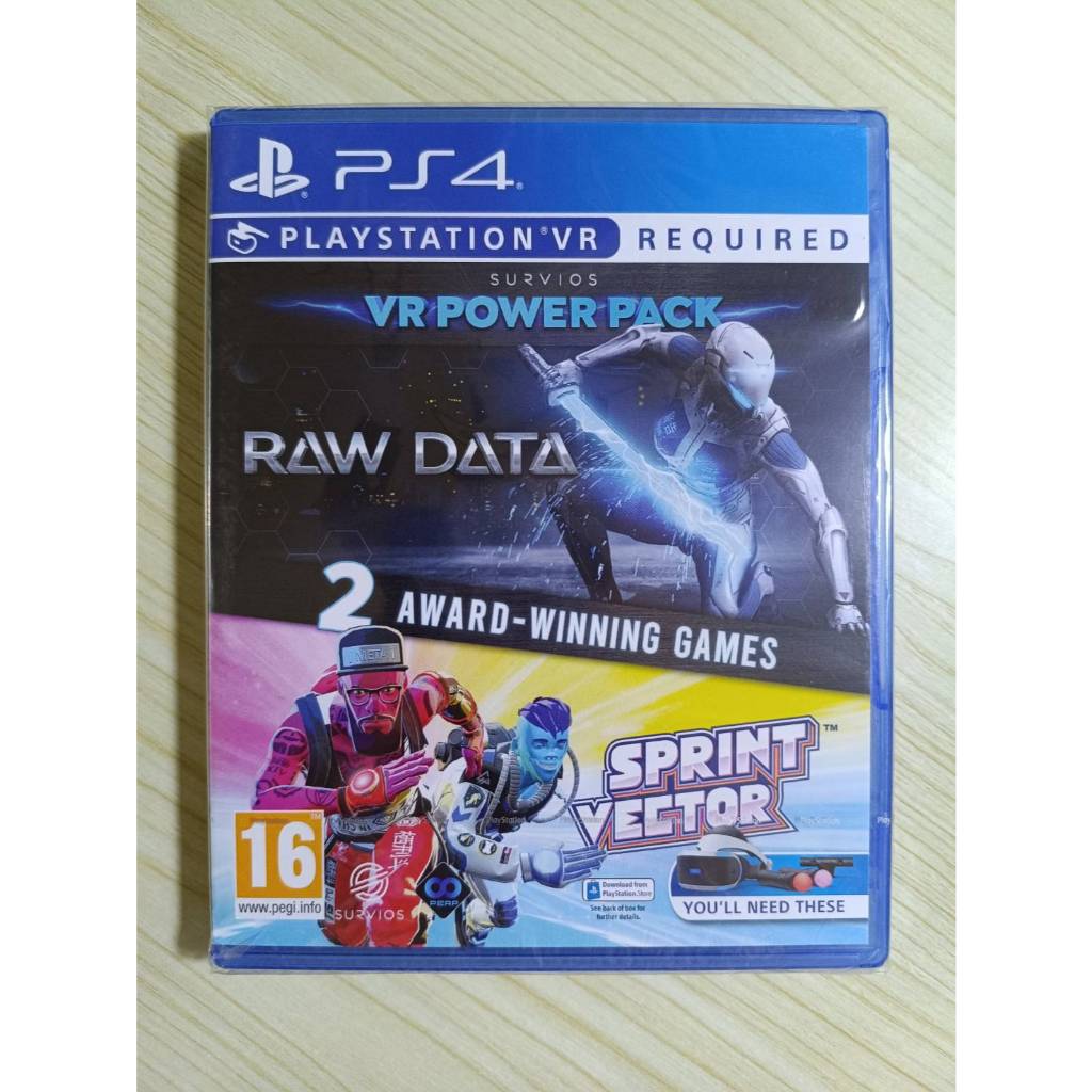 (มือ1) PS4 VR - Raw Data + Sprint Vector (Z2.Eu)​ PSVR