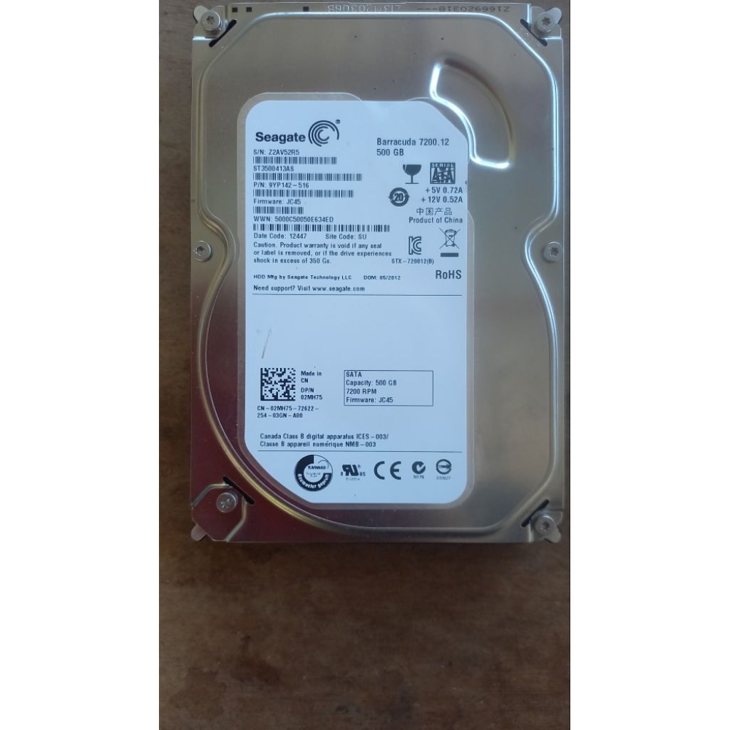 hhd500g-มือสองใช้งานได้ปกติ-มีwindows-xpแต่!!อ่านก่อน