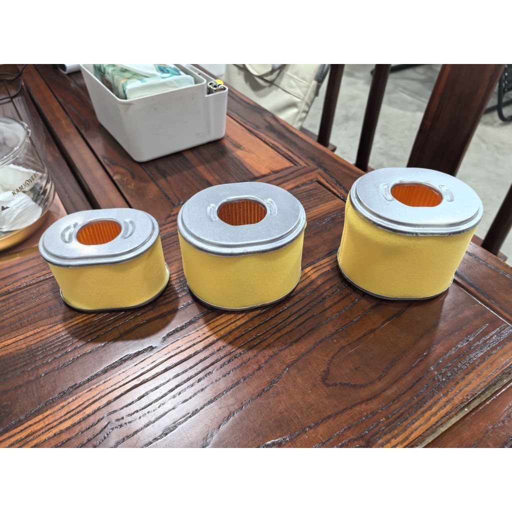 GX160 ไส้กรองอากาศเครื่องยนต์เบนซินสำหรับ GX160 168 170F, ไส้กรองอากาศเครื่องยนต์เบนซินอะไหล่ตัวกรองอากาศเครื่องยนต์