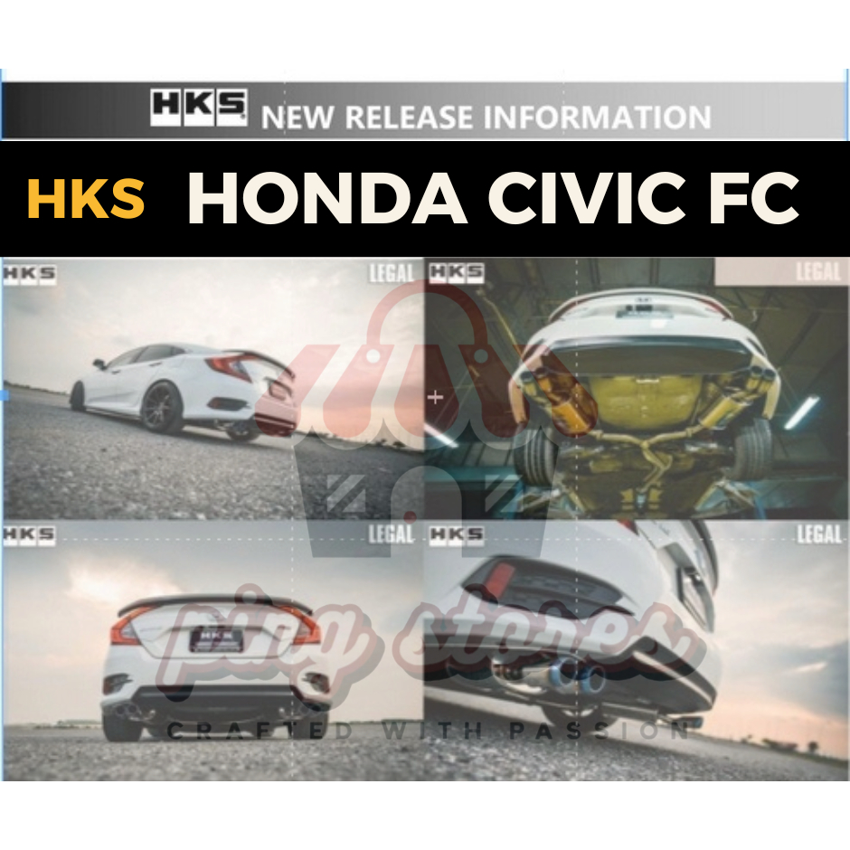 ท่อ HKS Honda Civic FC Turbo เครื่อง L15B