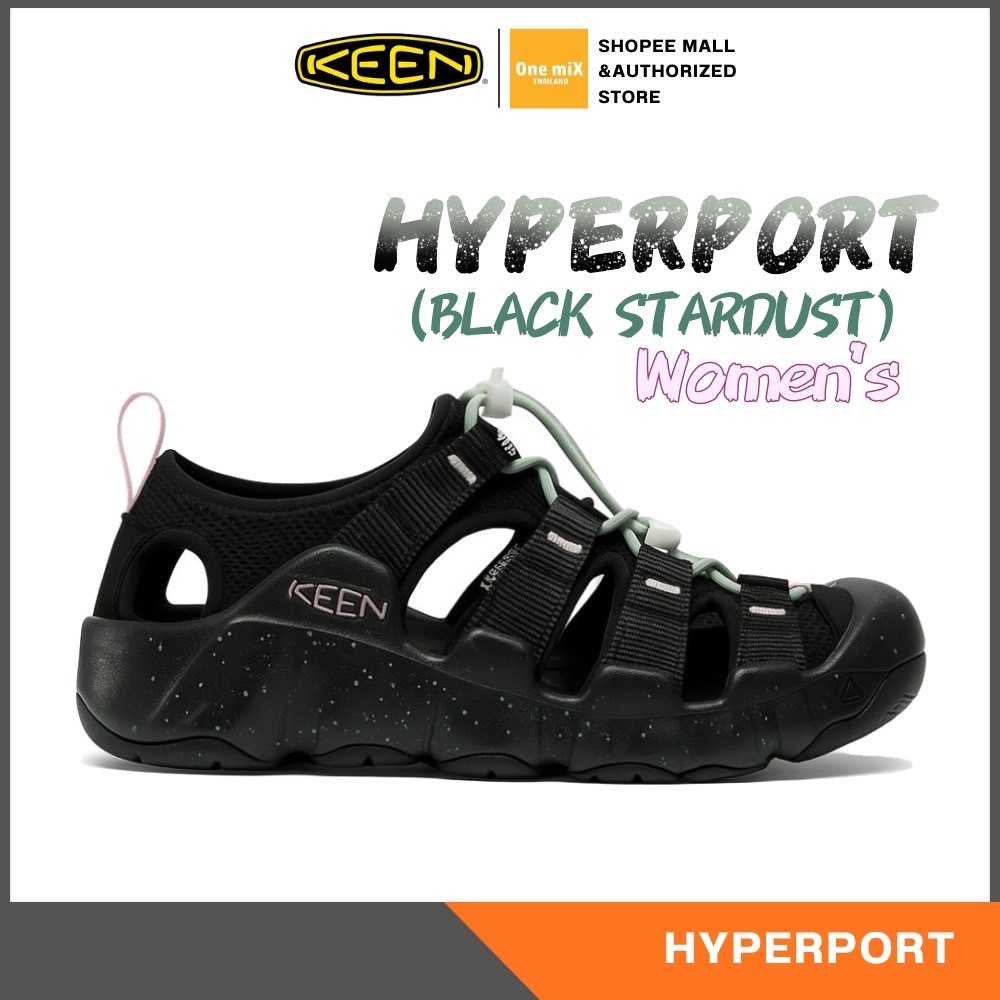 KEEN Women's HYPERPORT H2 (BLACK STARDUST) คีน แท้ ผู้หญิง