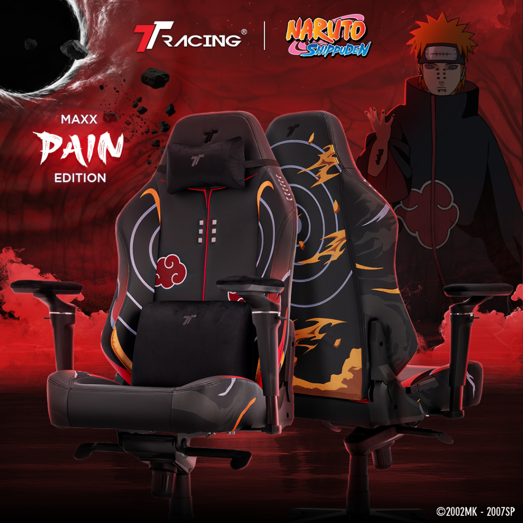 TTRacing Maxx Pain Akatsuki Edition Gaming Chair เก้าอี้สำนักงาน เก้าอี้เกมมิ่ง - รับประกัน 2 ปี
