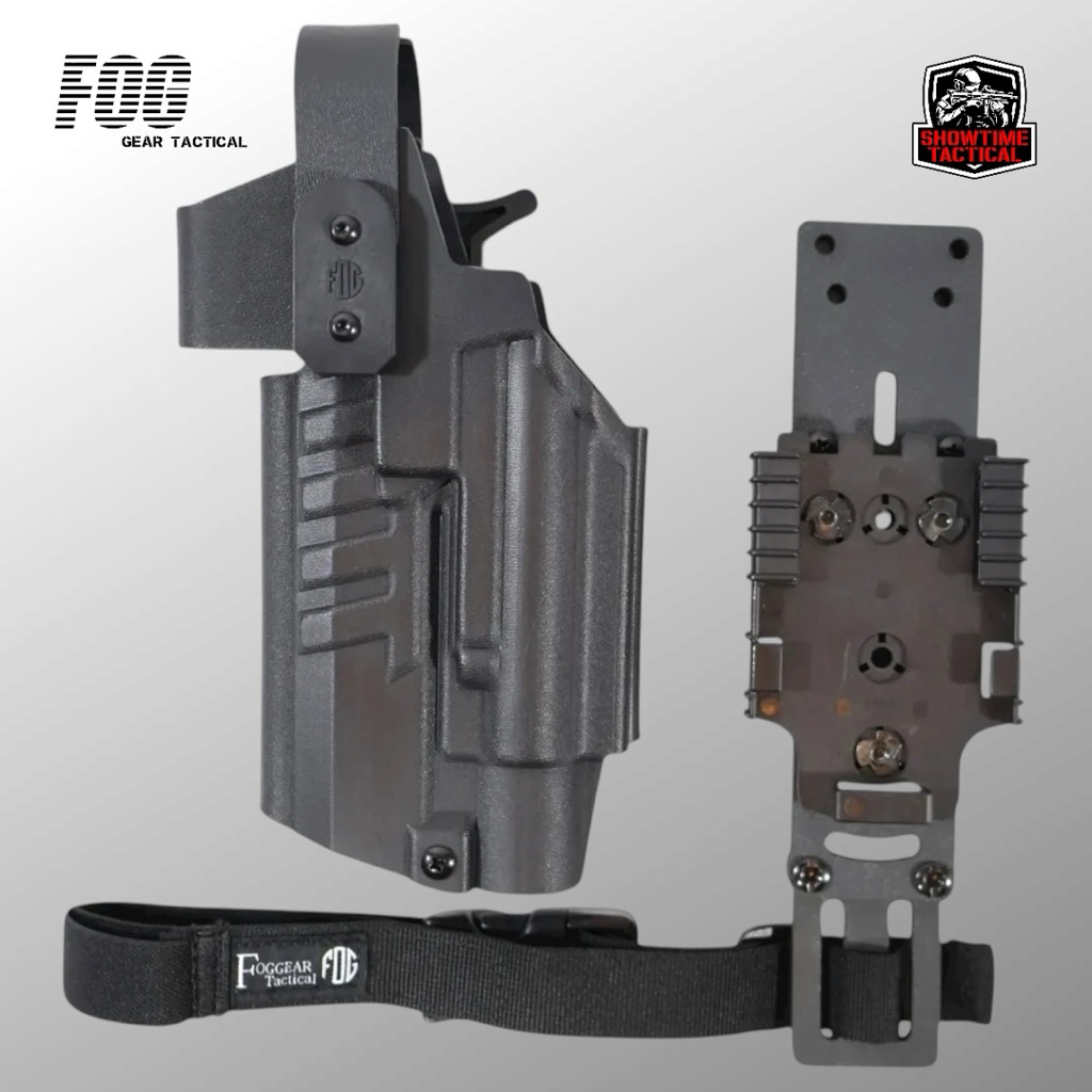 FOG GEAR LV.2 OLIGHT TURBO UNIVERSAL KYDEX HOLSTER G17 / 19 / 45 / CZP10C / P320 (M17/18) ซองพกนอก ต