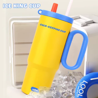 แก้วนํ้าเก็บความเย็น และเก็บความร้อน 750ML จุขนาด 316 สแตนเลส พร้อมหลอด มาพร้อมพวงกุญแจห้อยสุดน่ารัก