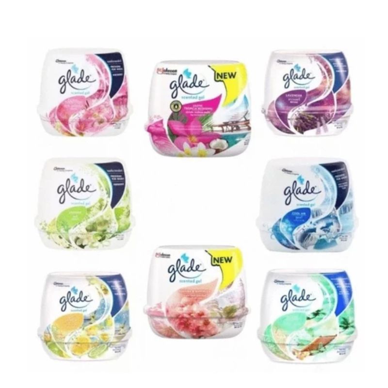 GLADE เจลปรับอากาศ เซ็นท์เต็ด 180 g.