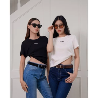 NB02 -Navy Suede Belt เข็มขัดหนังกลับ