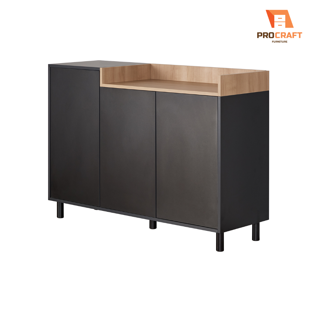 Procraft Mason Sideboard Model C18 - ตู้ไซด์บอร์ด Mason โมเดล C18 ขนาด 120*40*90 CM