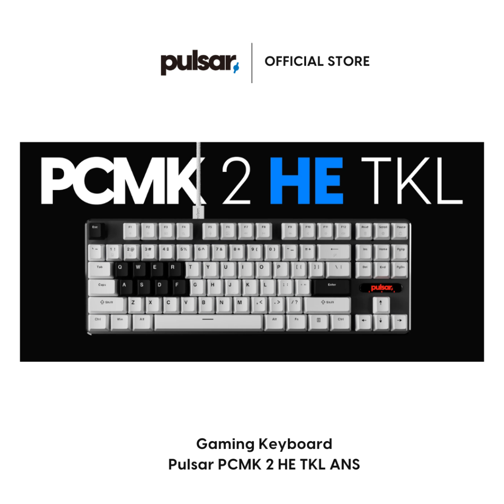 Gaming Keyboard Pulsar PCMK 2 HE TKL ANSI