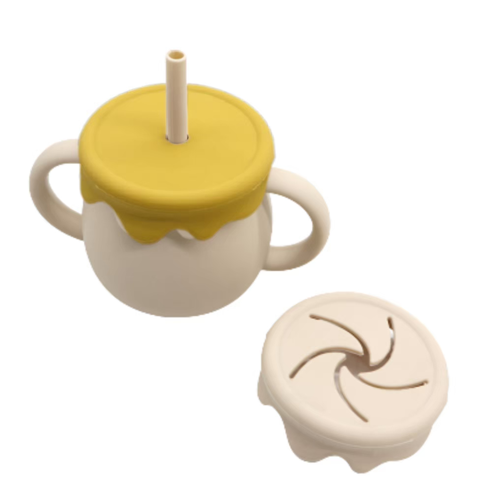 MISTER FOX แก้วดื่มน้ำ และแก้วขนม 2 in 1 พร้อมฝาปิด 250ml.