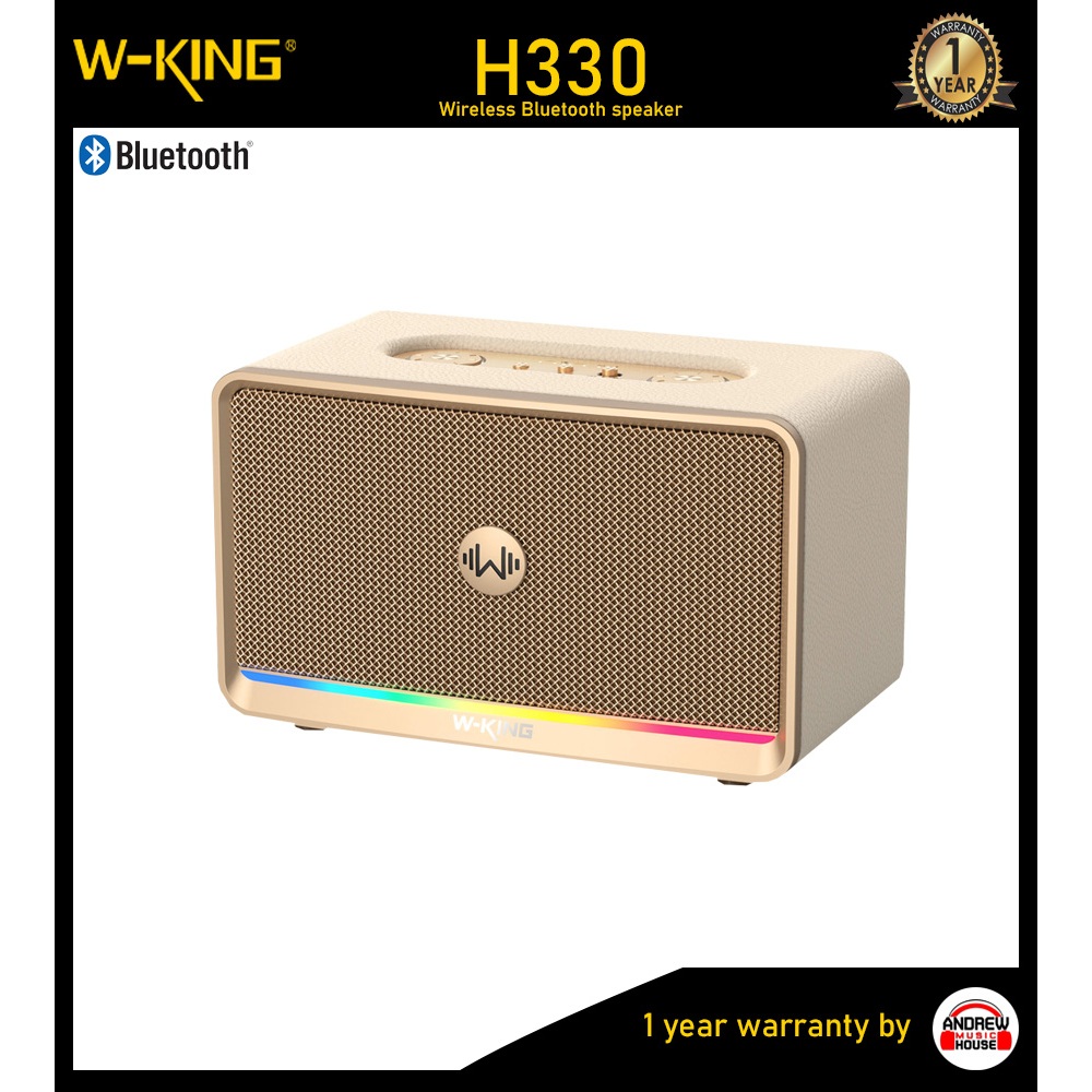 W-KING H330 120W ลำโพงบลูทูธ 5.4 แบตเตอร์รี่14 ชม. ***ประกันศูนย์ 1 ปี***