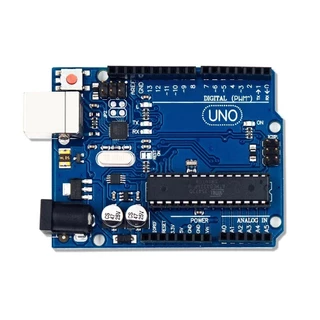KLYSTR Arduino Uno R3 Board Atmega328/Ch340g พร้อมสาย USB สําหรับ Arduino
