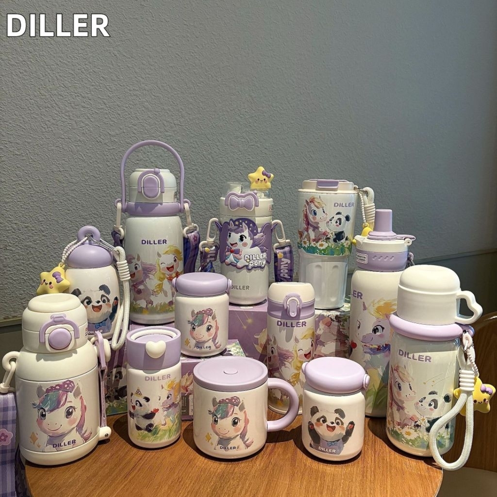 แก้วDILLERเก็บอุณหภูมิเก็บเย็นและร้อนได้ มีหลายขนาดให้เลือก สแตนเลส316