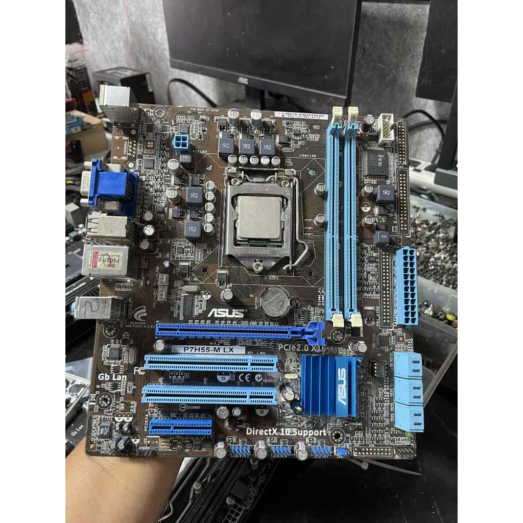 CPU I5 650 +MB ASUS P7H55-M LX DDR3