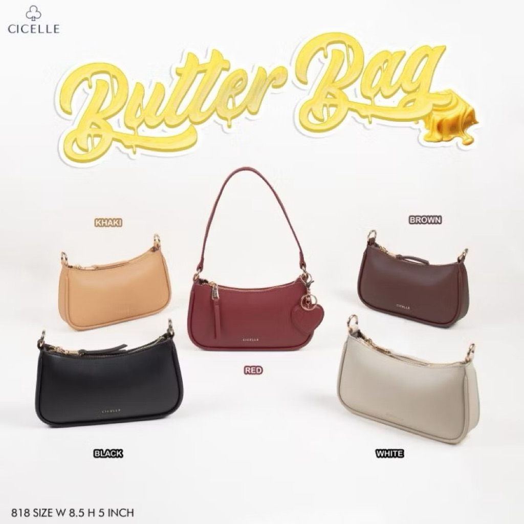 กระเป๋า circle-818 สไตล์เรียบหรู พร้อมส่ง