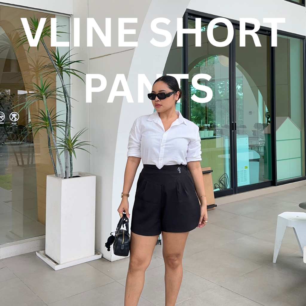 V Line Shorty Pants กางเกงขาสั้นเอววี
