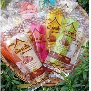 ☆ขนมจีนอบแห้งสูตรเส้นเล็กเหนียวนุ่ม(แพคเกจใหม่ น้ำหนัก 65g.)