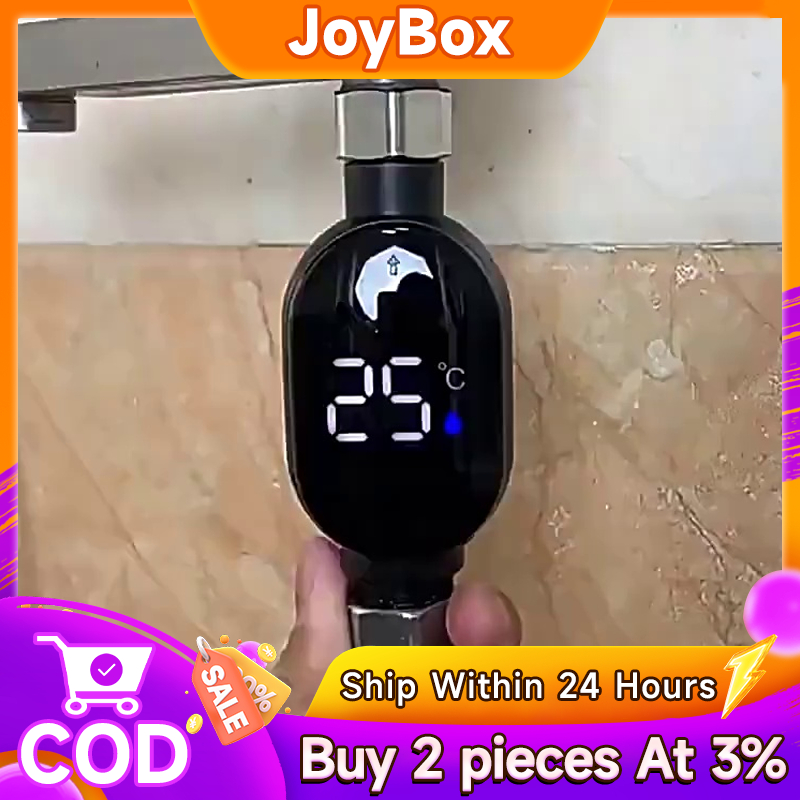 JOYBox เครื่องวัดอุณหภูมิน้ําการวัดที่แม่นยําการควบคุมแบบสัมผัสตัวบ่งชี้เครื่องมืออาบน้ําเครื่องวัด