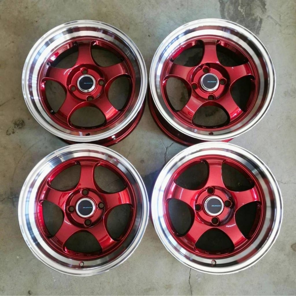 🚩12.12​(ร้านค้าแนะนำ)​ ล้อแม็ก​ ขอบ15" S1r​ ล้อใหม่​ พร้อมส่ง