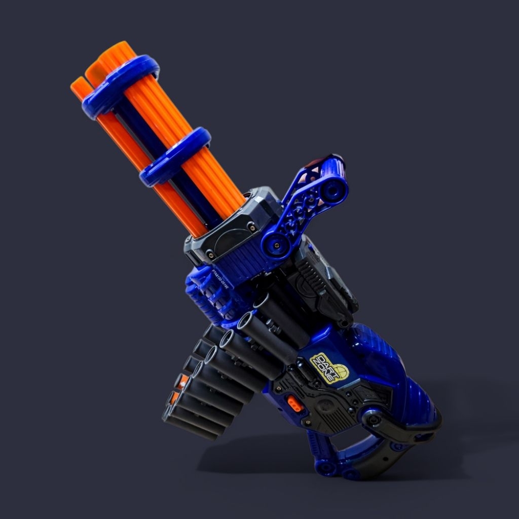 Dart Zone Scorpion Motorized Belt Blaster –มือสอง ดาร์ทโซนยิงออโต้สุดมันส์! 🔥 nerf สุดจัด