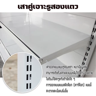 PERDKPAPA ชั้นวางของซุปเปอร์มาร์เก็ต แบบด้านเดียว ชั้นวางสินค้ามินิมาร์ททำจากเหล็ก ใช้เปิดร้านซุปเปอร์มาเก็ตและ